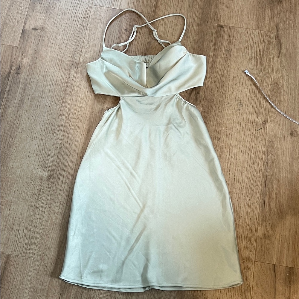 Princess Polly Sage Green Women's Dress Size 4